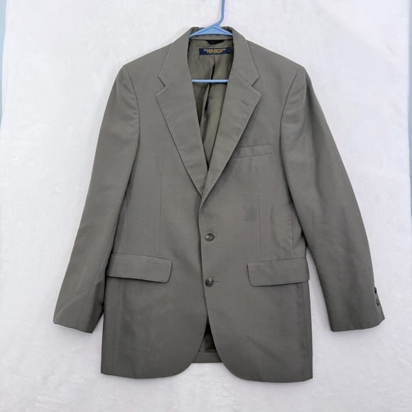 Brooks Brothers Other - Vintage Brooks Brothers Sport Coat Mens 38 Gray Two Buttons Business Casual